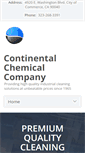 Mobile Screenshot of continentalchemco.com